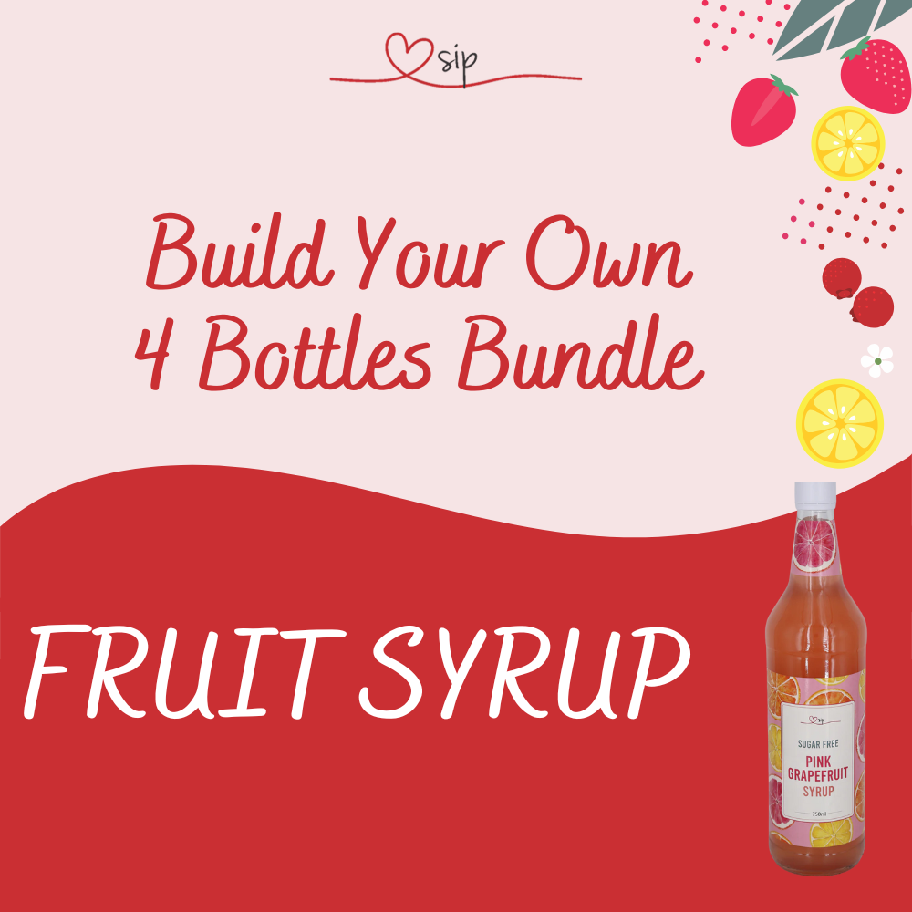 4 x Fruit Syrup Bundle