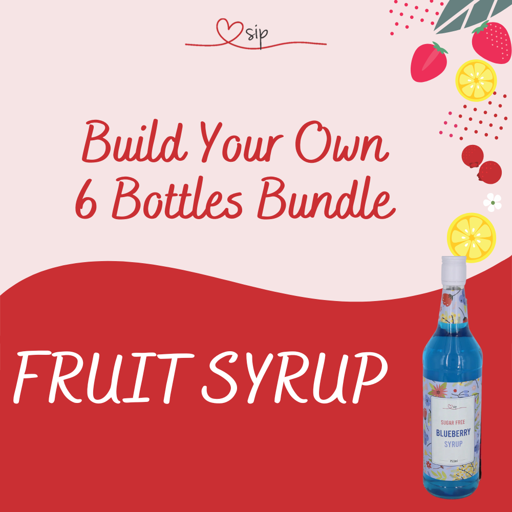 6 x Fruit Syrup Bundle