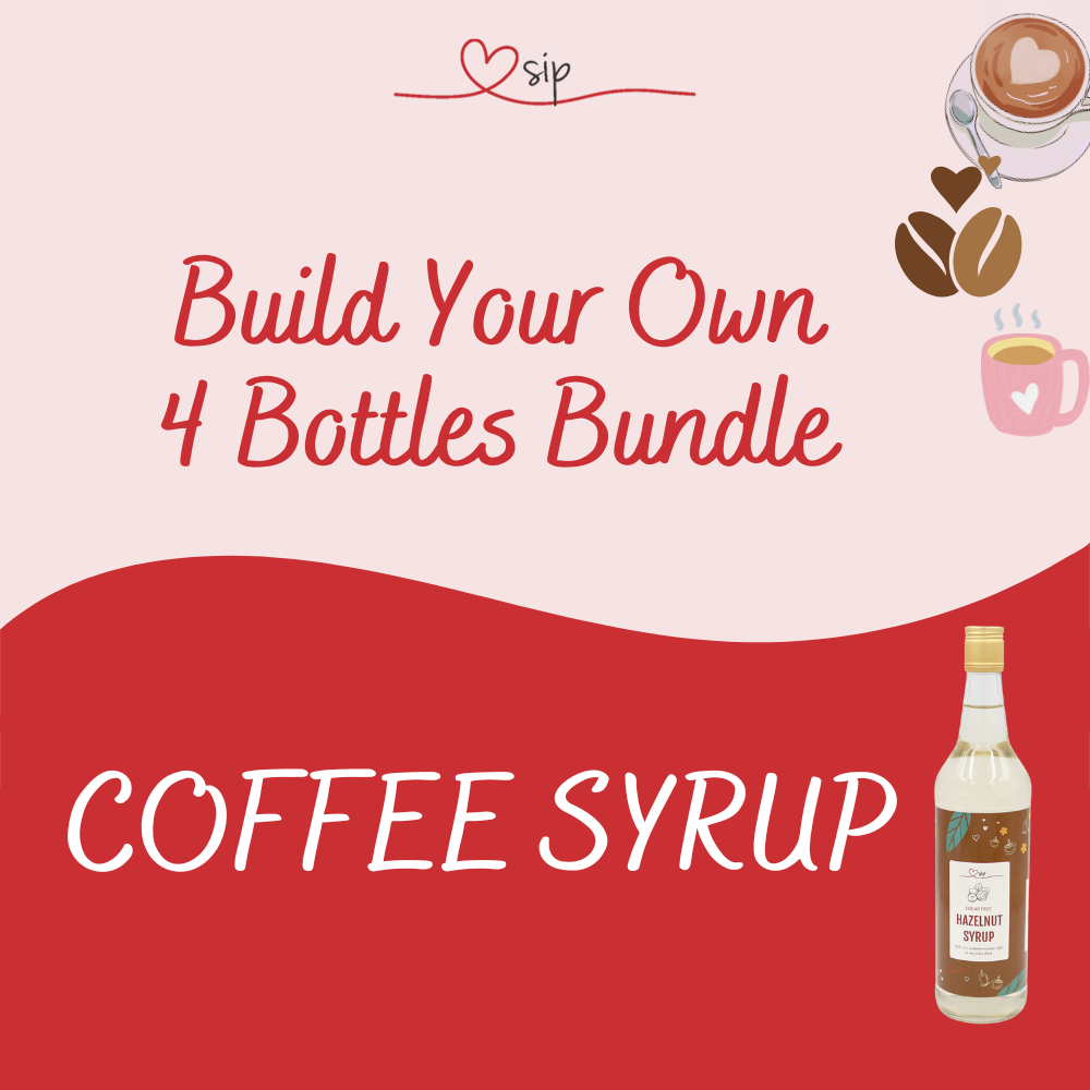 4 x Coffee Syrup Bundle