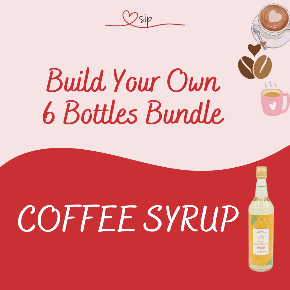 6 x Coffee Syrup Bundle