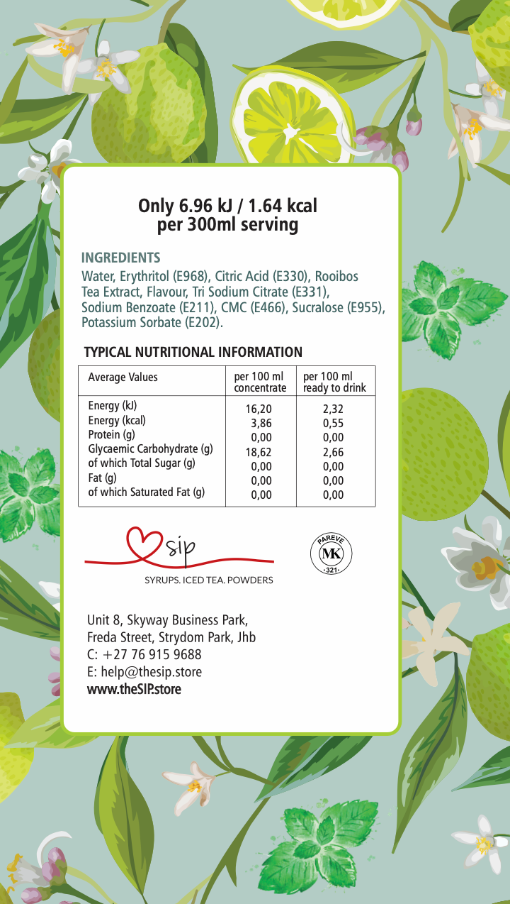 Mojito Sugar-Free Syrup