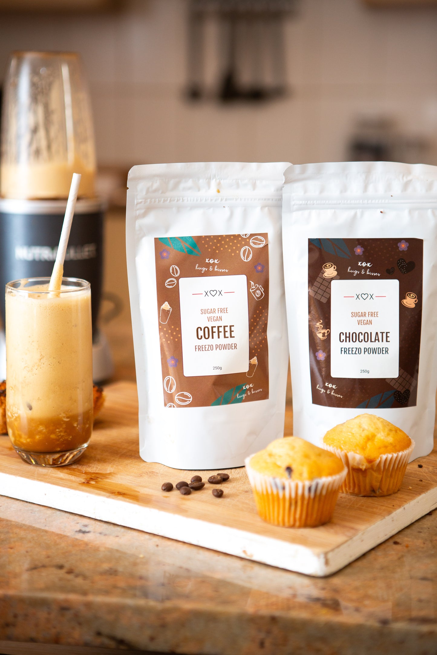 Sugar-free Vegan Instant Coffee / Freezo Powder