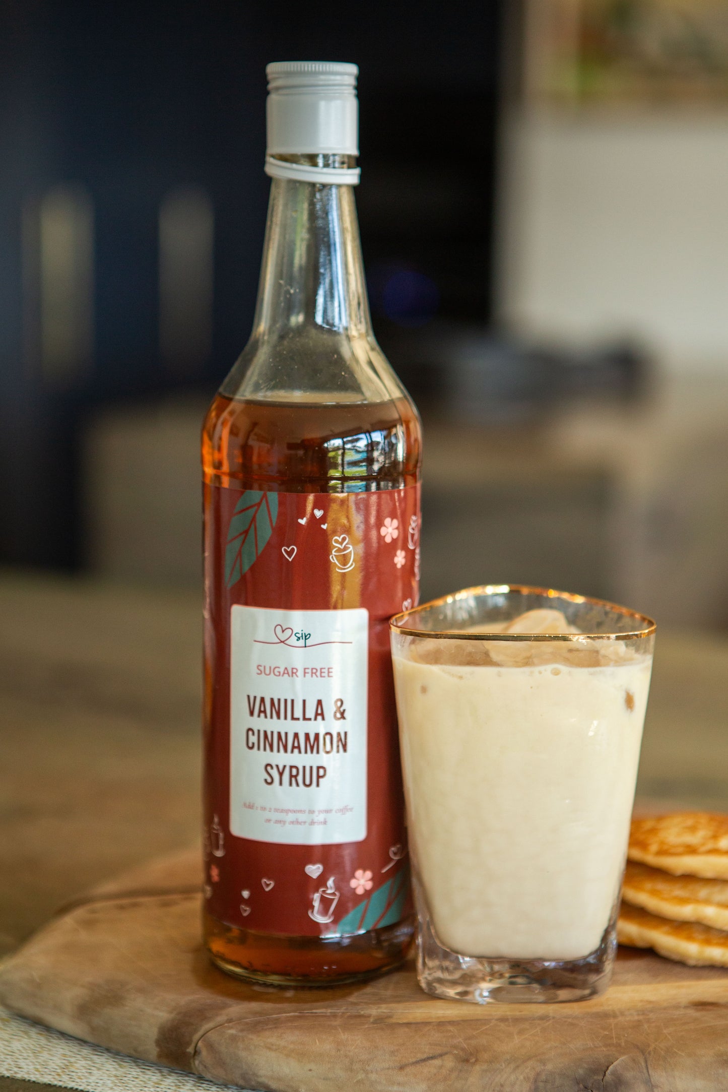 Sugar-free Vanilla & Cinnamon Coffee Syrup