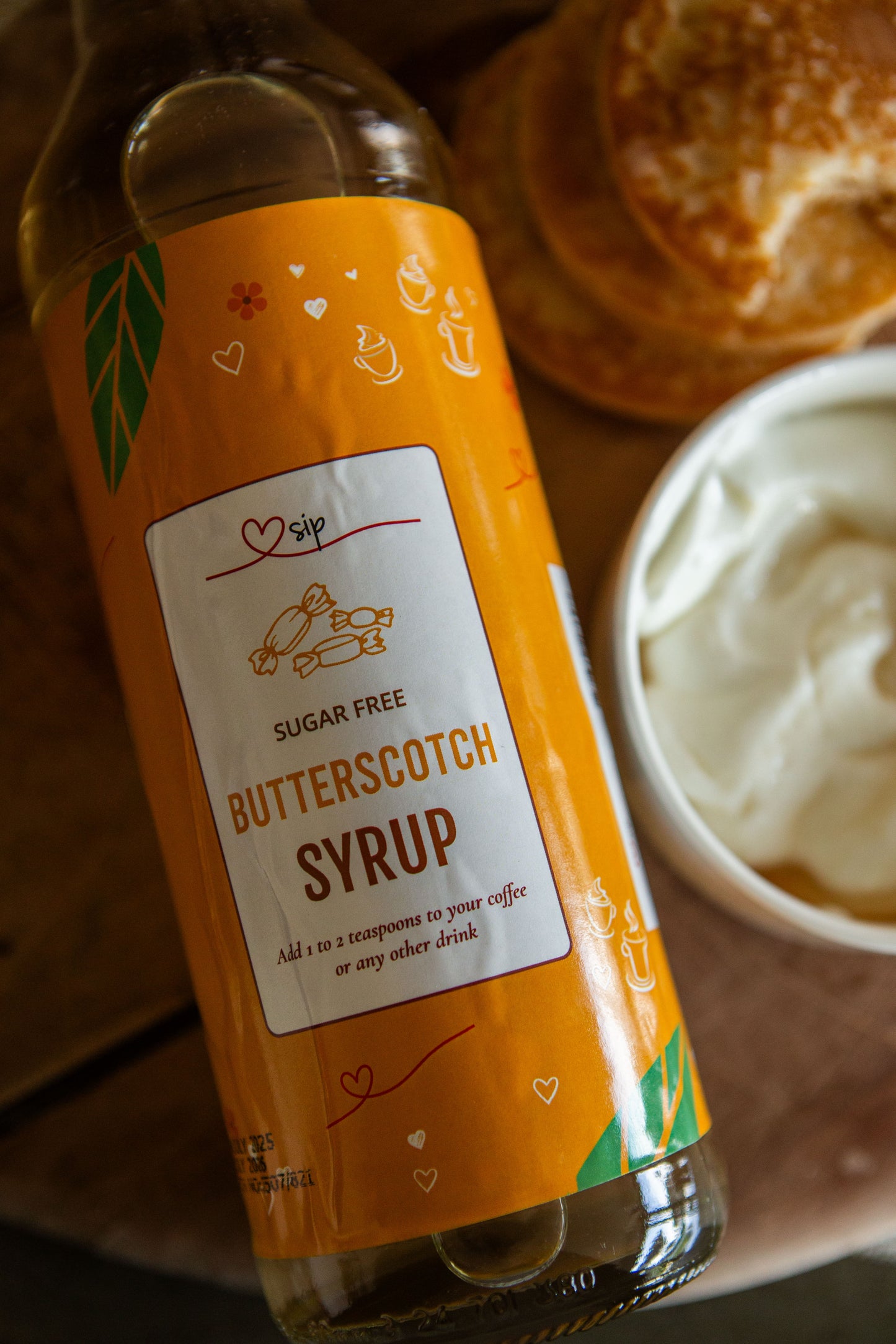 Sugar-free Butterscotch Coffee Syrup