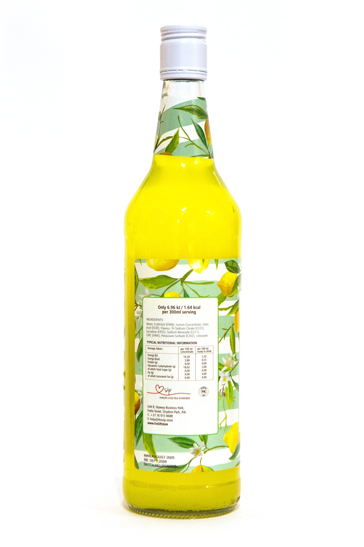 Sweet and Sour (Lemonade) Sugar-Free Syrup