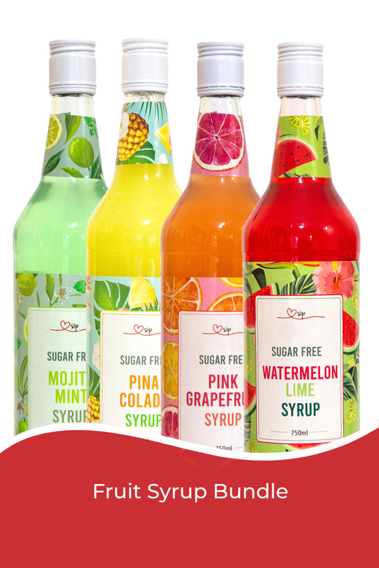 4 x Fruit Syrup Bundle
