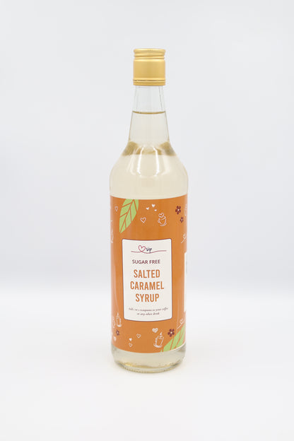 Sugar-free Salted Caramel Coffee Syrup wholesale