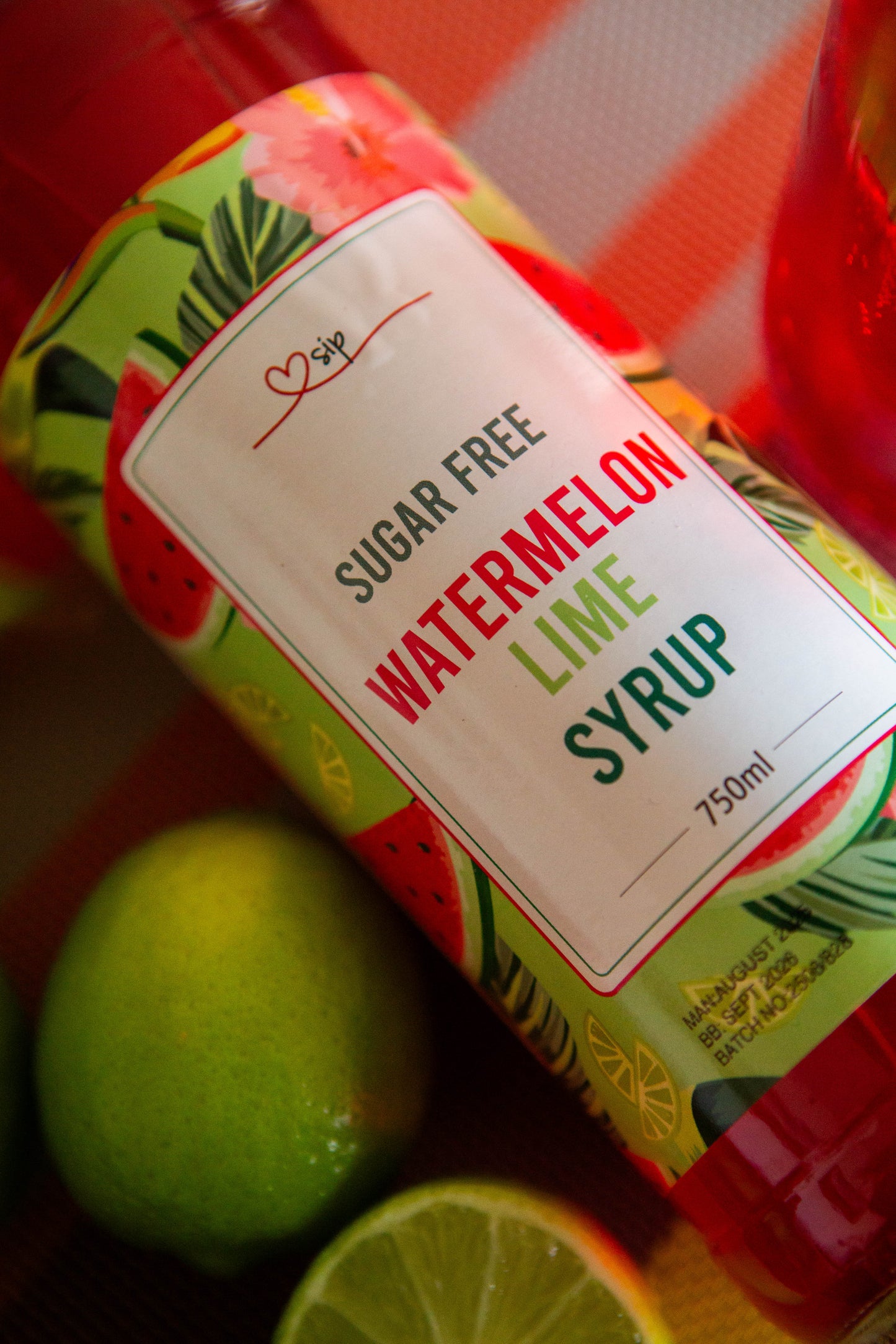 Watermelon Lime Sugar-Free Syrup
