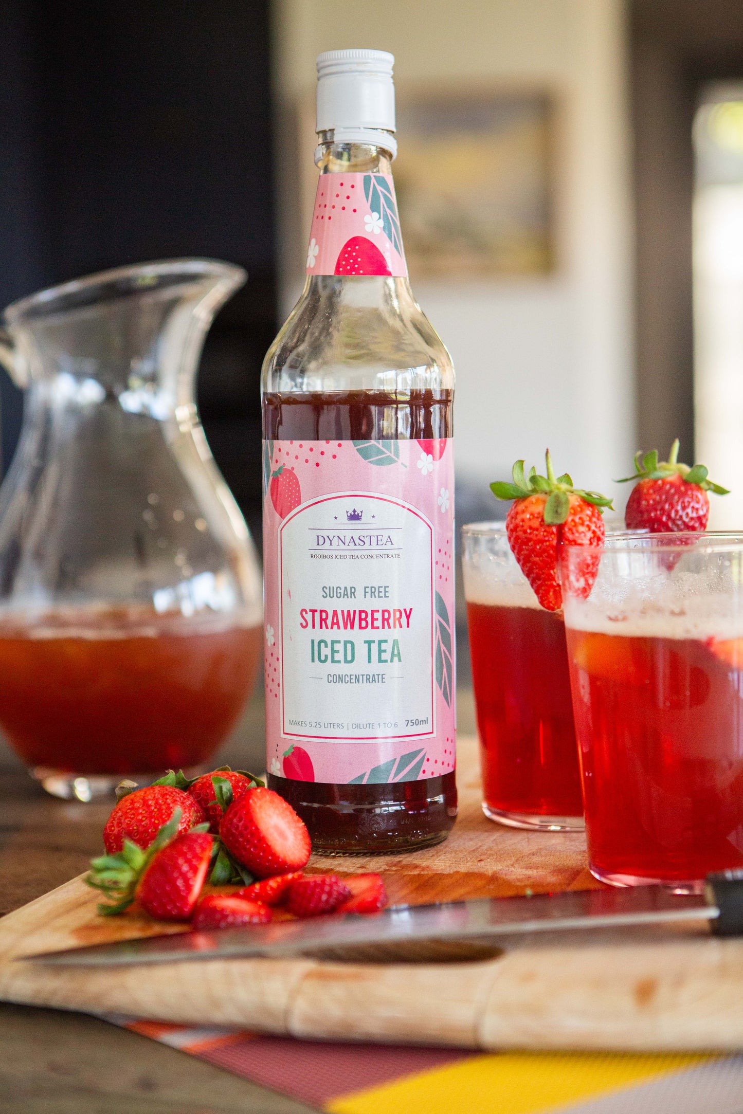 Strawberry Iced Tea Concentrate