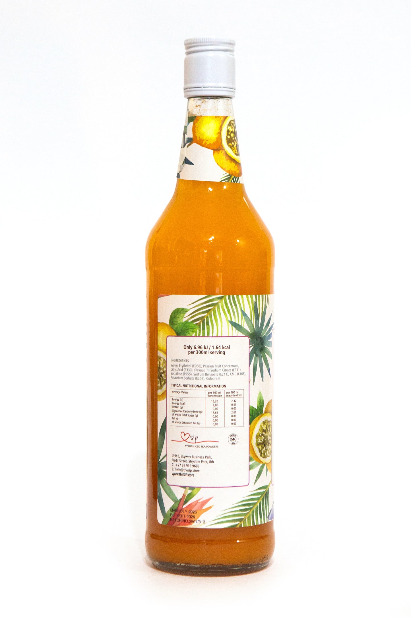 Passion Fruit Sugar-Free Syrup