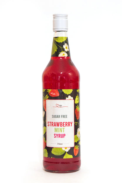 Strawberry Mint Sugar-Free Syrup
