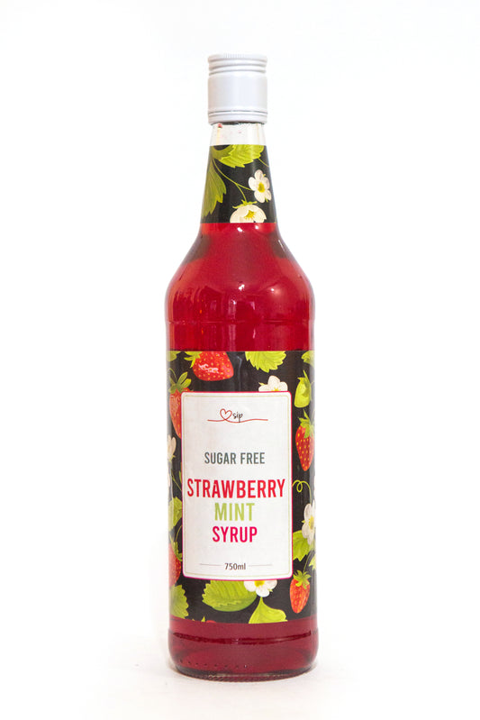 Strawberry Mint Sugar-Free Syrup