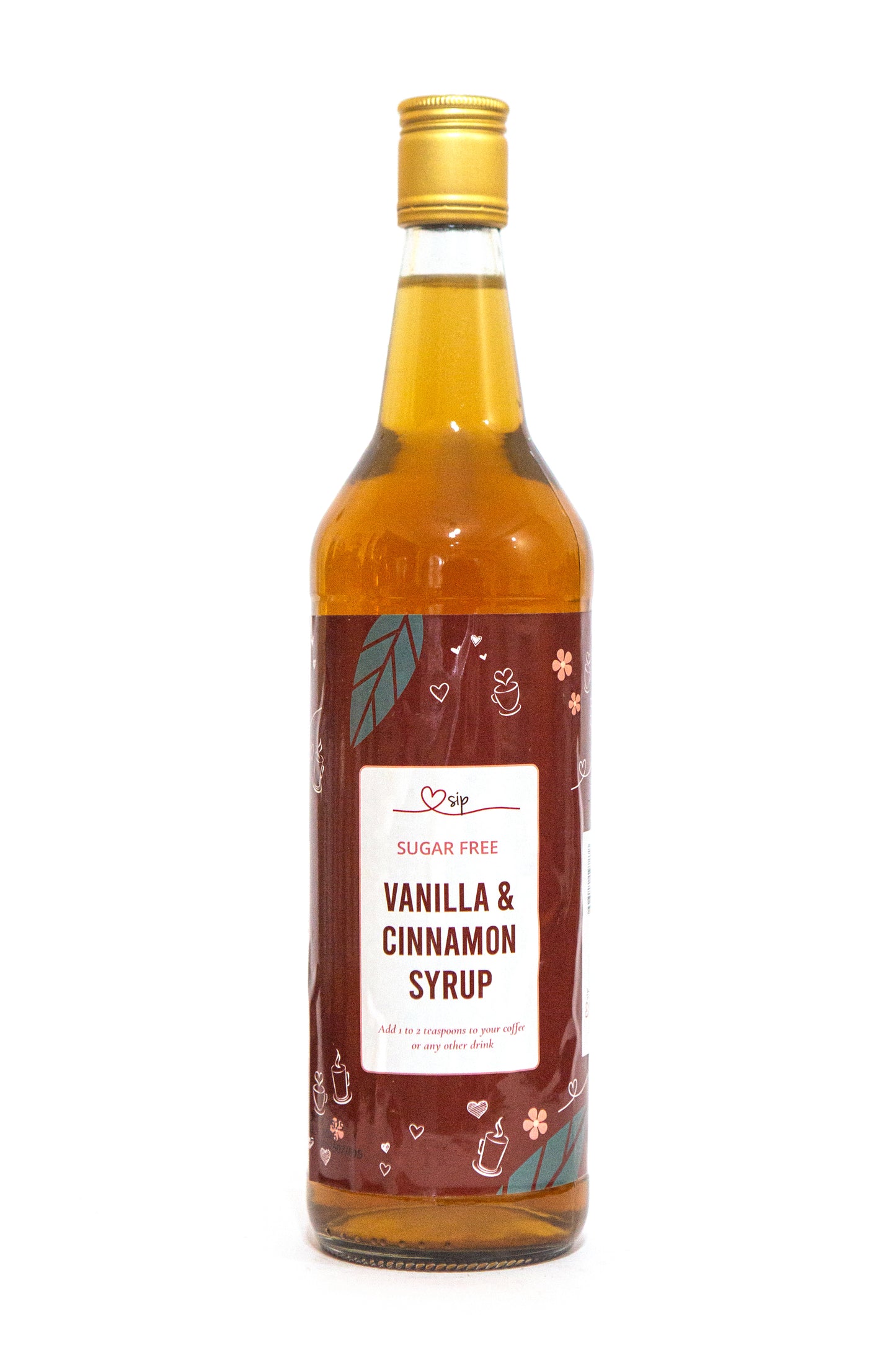 Sugar-free Vanilla & Cinnamon Coffee Syrup