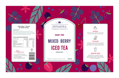 Mixed Berry Iced Tea Concentrate | Wholesale
