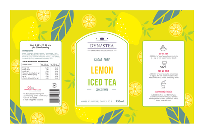 Lemon Iced Tea Concentrate | Wholesale