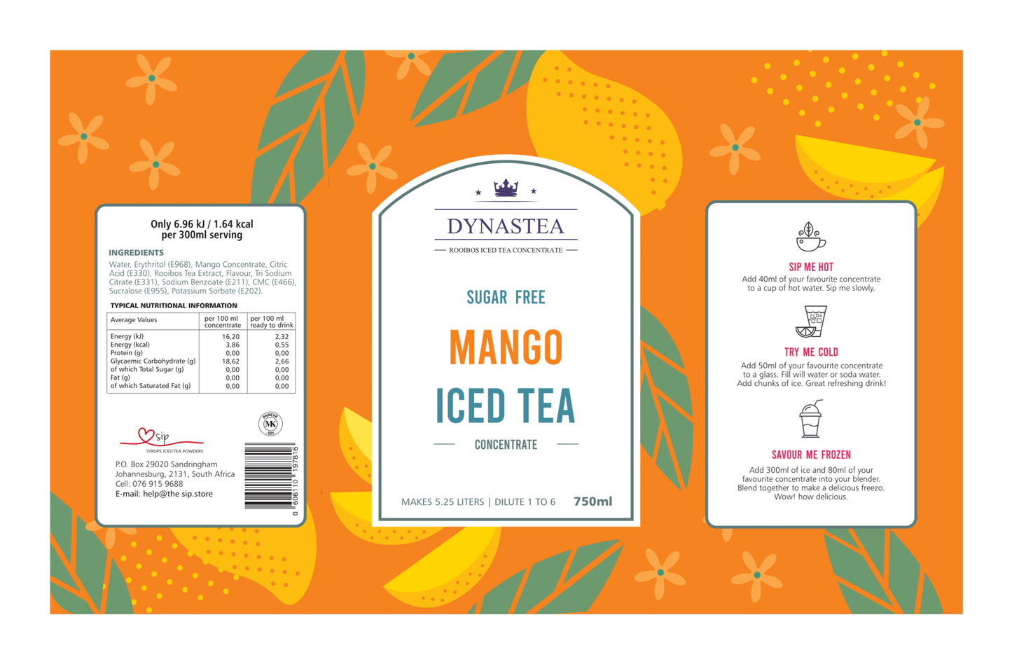 Mango Iced Tea Concentrate